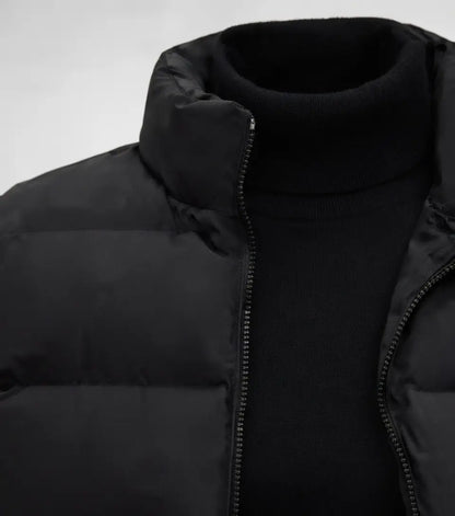 [60% OFF] Puffer Vest + Free Turtleneck Sweater